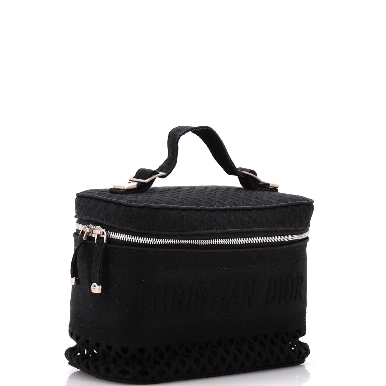 DiorTravel Vanity Case Embroidered Canvas with Mesh - Deep Luxury