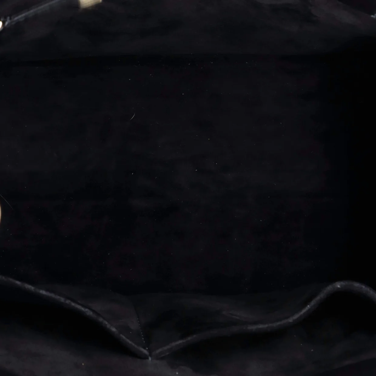 Book Tote with Strap Cannage Quilt Lambskin Small - Deep Luxury