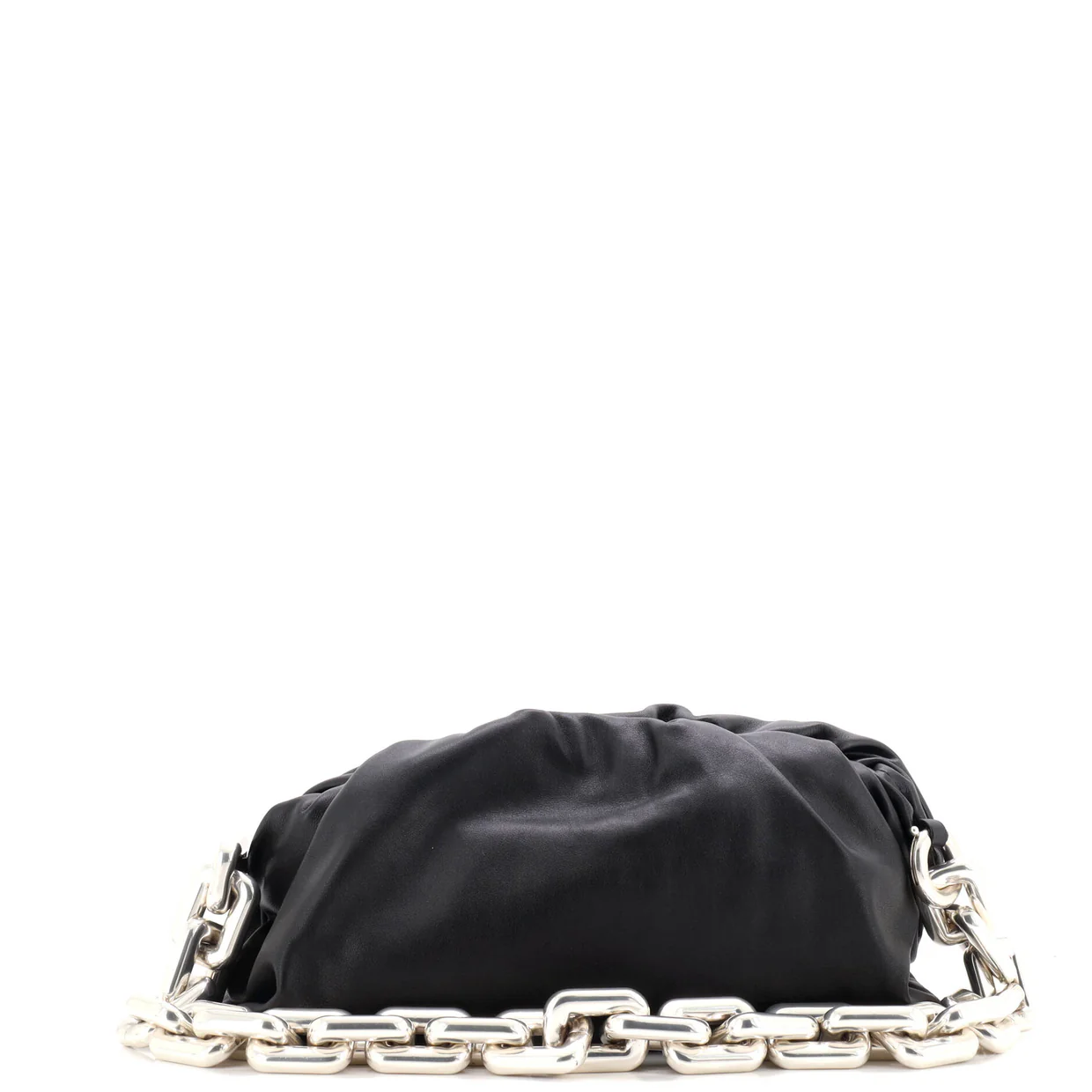 The Chain Pouch Leather - Deep Luxury
