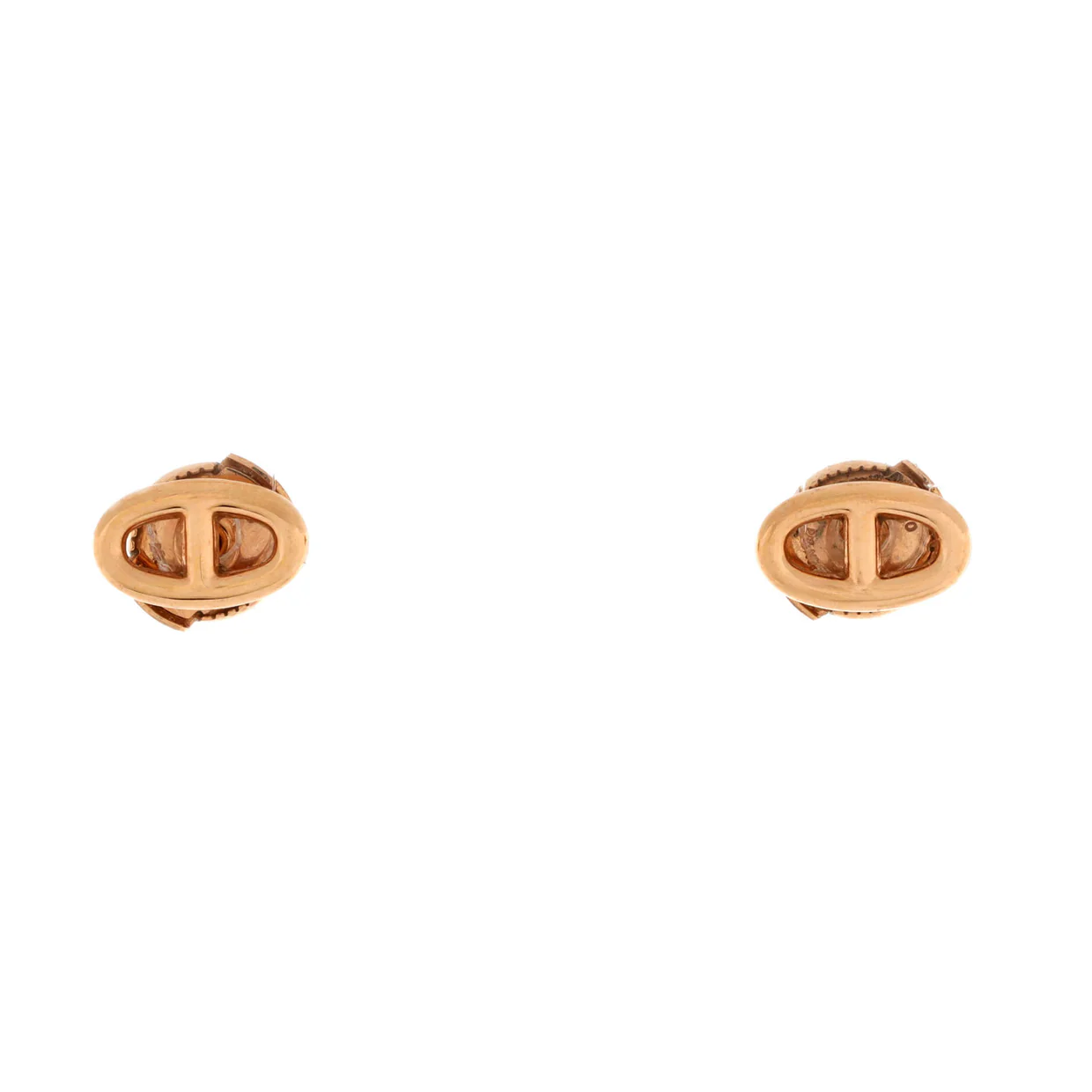 Farandole Stud Earrings 18K Rose Gold Very Small - Deep Luxury