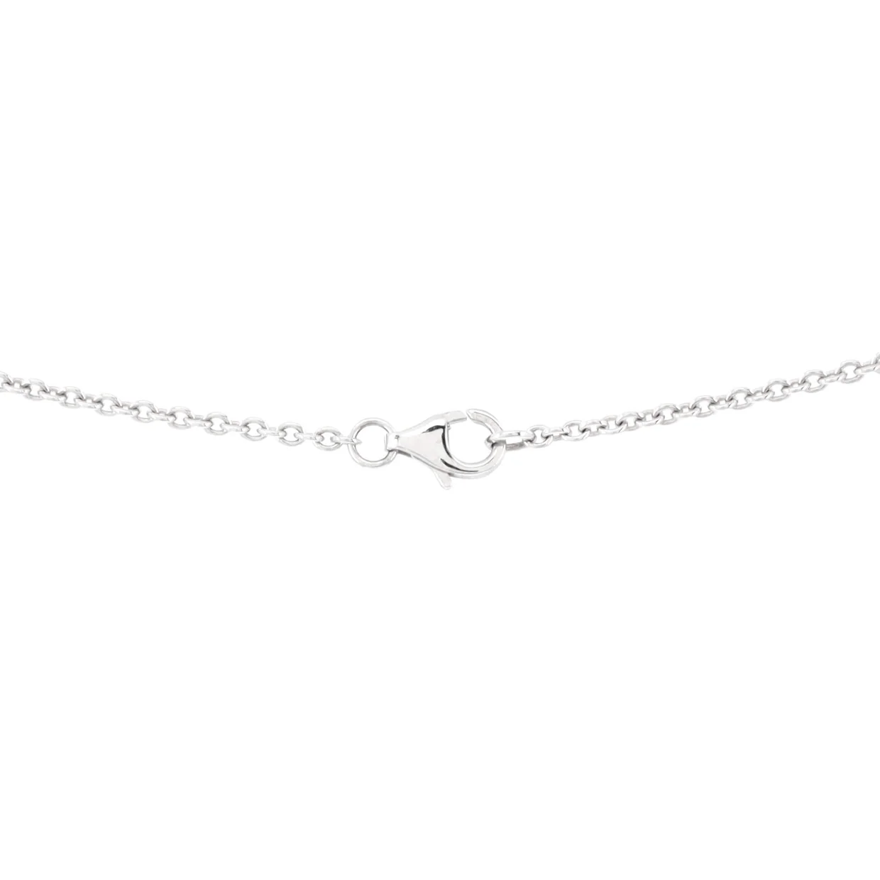 Love Interlocking Necklace 18K White Gold - Deep Luxury