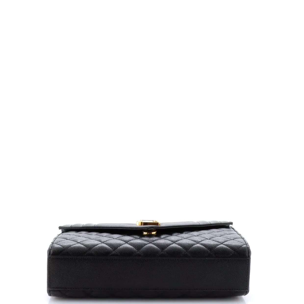 Classic Monogram Envelope Satchel Mixed Matelasse Leather Medium - Deep Luxury