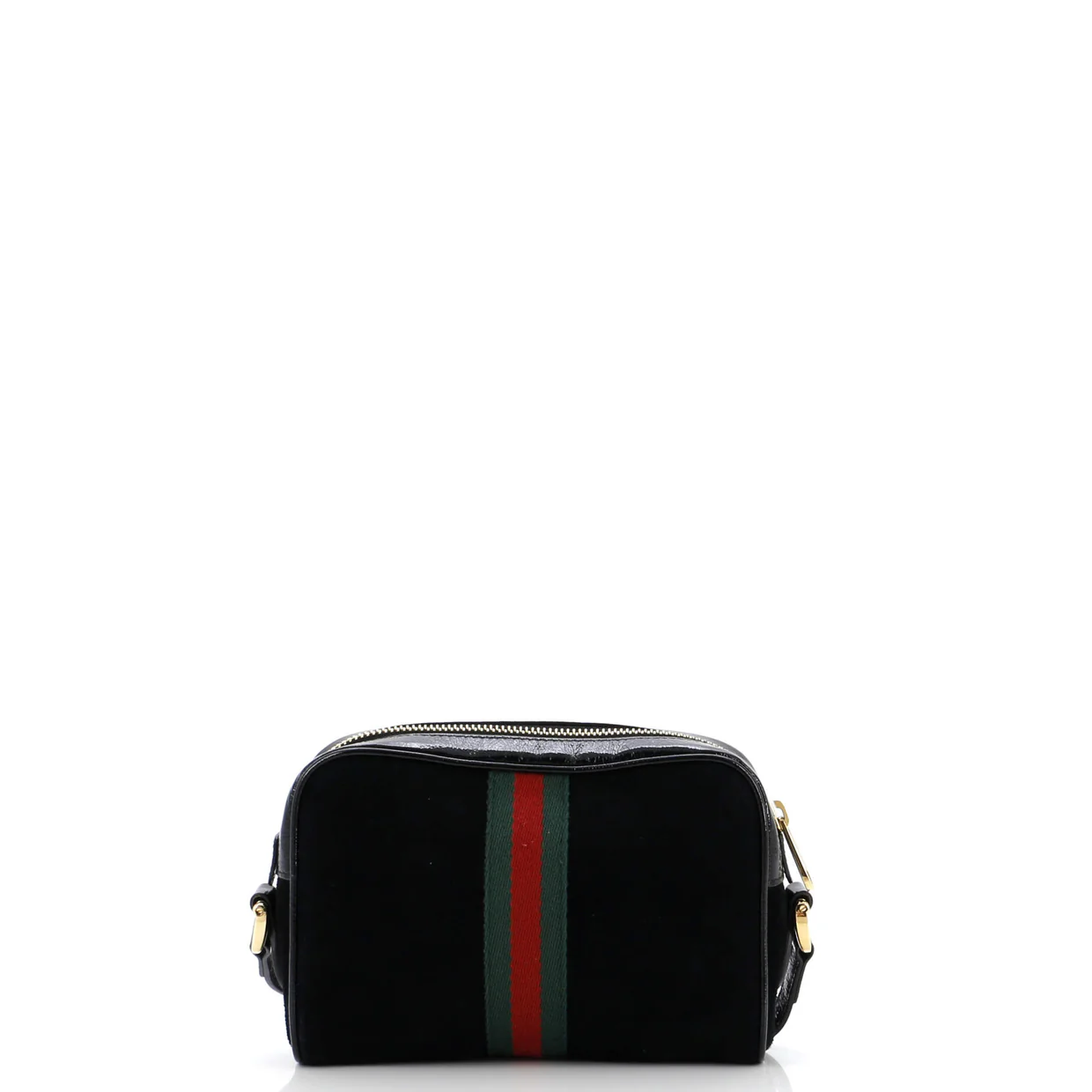 Ophidia Shoulder Bag Suede Mini - Deep Luxury