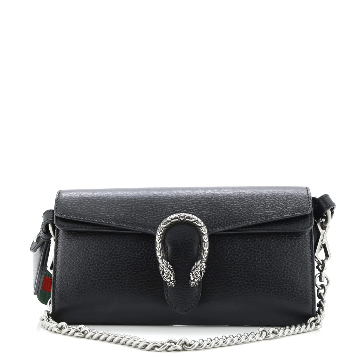 Dionysus East-West Flap Bag Leather Small - Deep Luxury