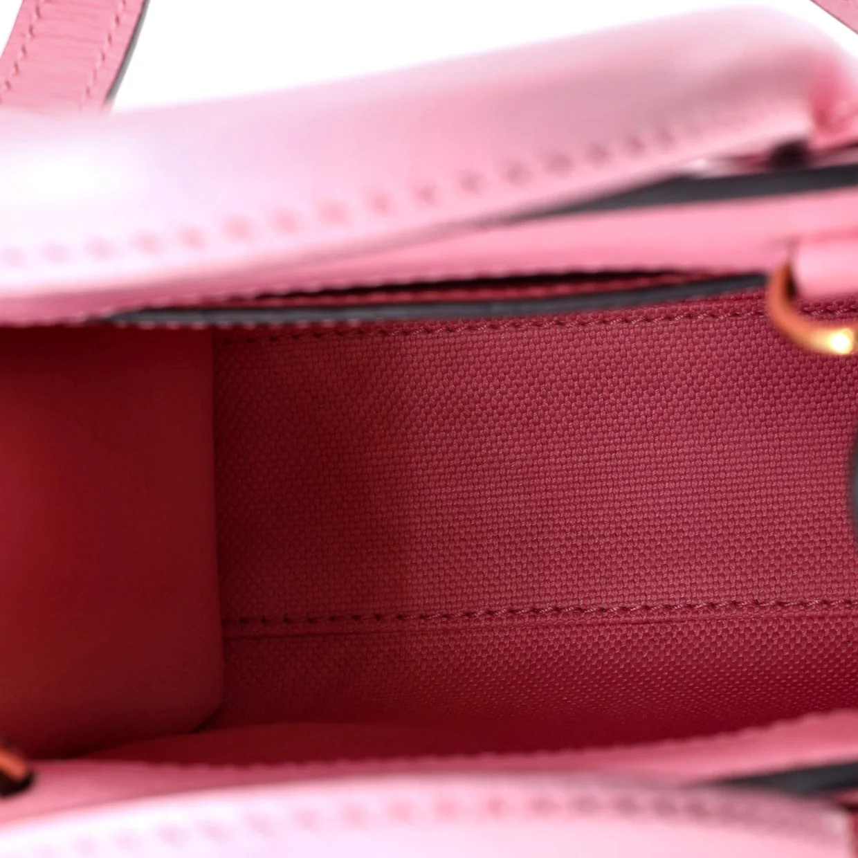 Vertical Tote Printed Leather Mini - Deep Luxury