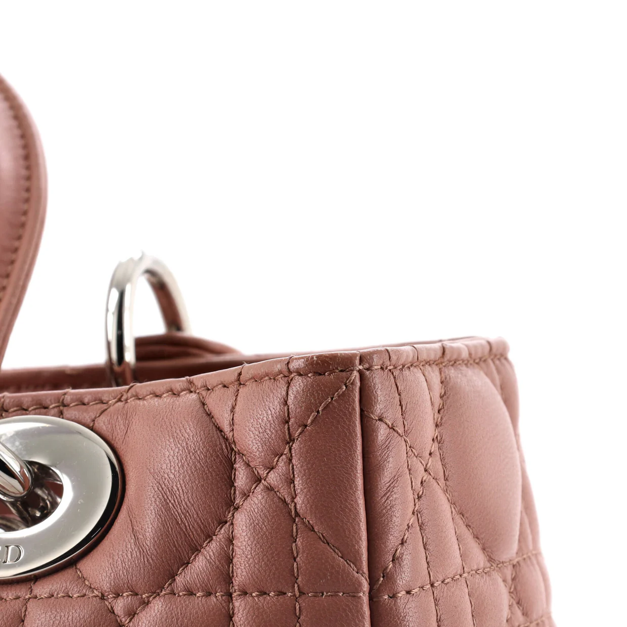 Lady Dior Bag Cannage Quilt Lambskin Medium - Deep Luxury