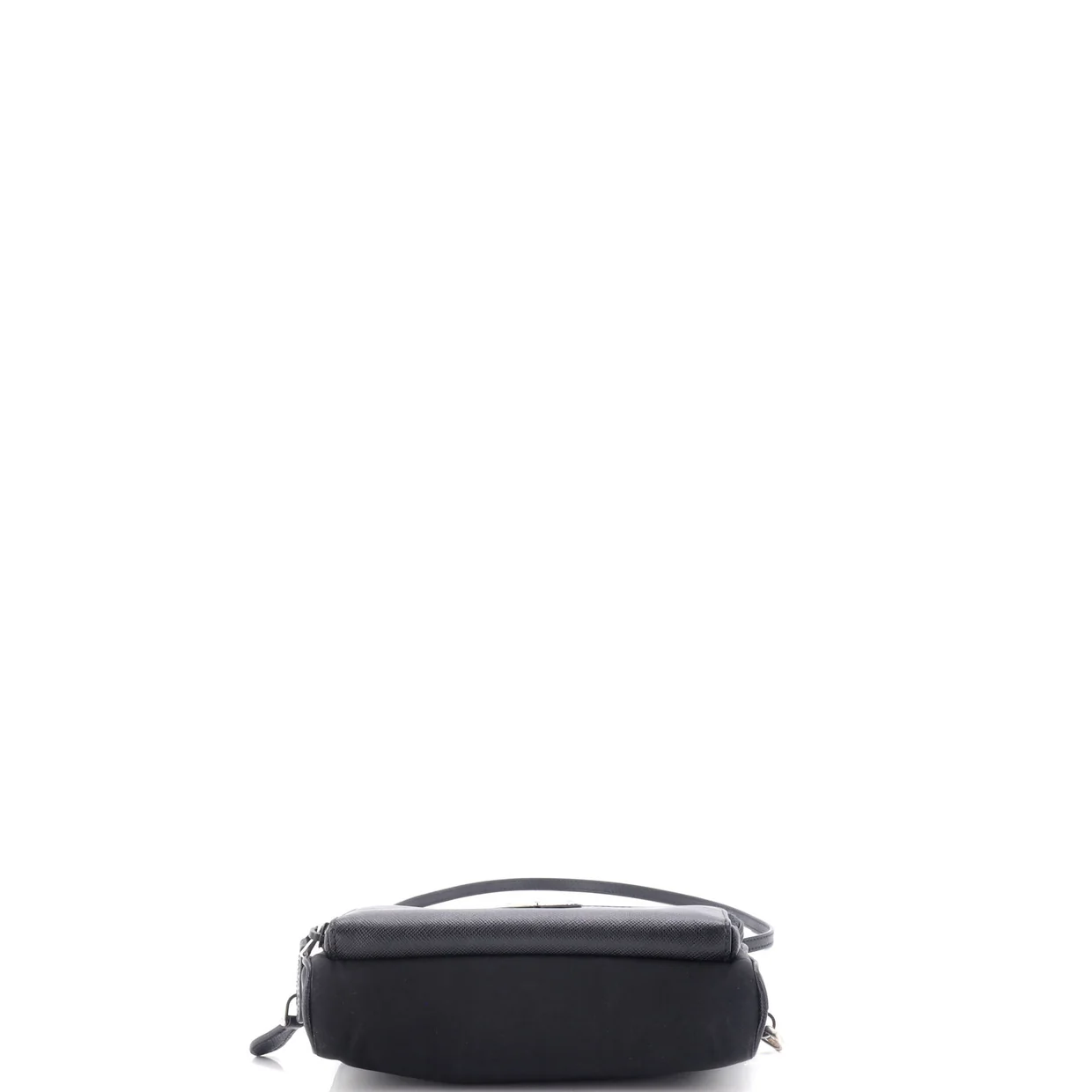Double Zip Camera Bag Tessuto and Saffiano Leather Mini - Deep Luxury