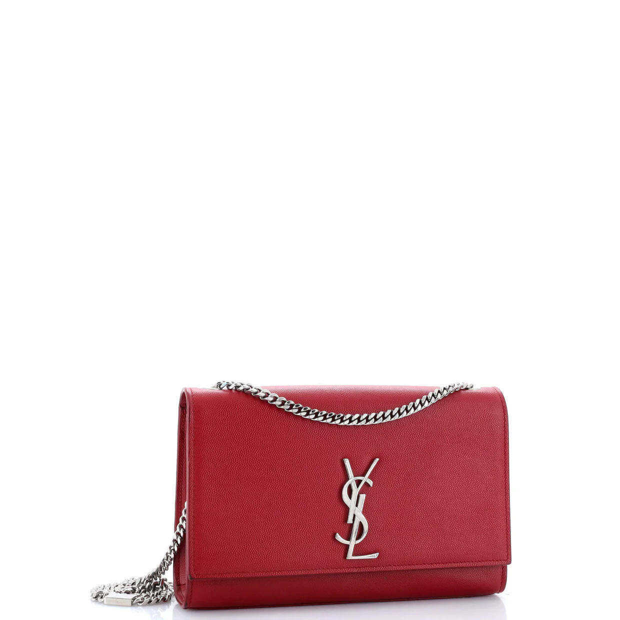 Classic Monogram Crossbody Bag Grainy Leather Medium - Deep Luxury