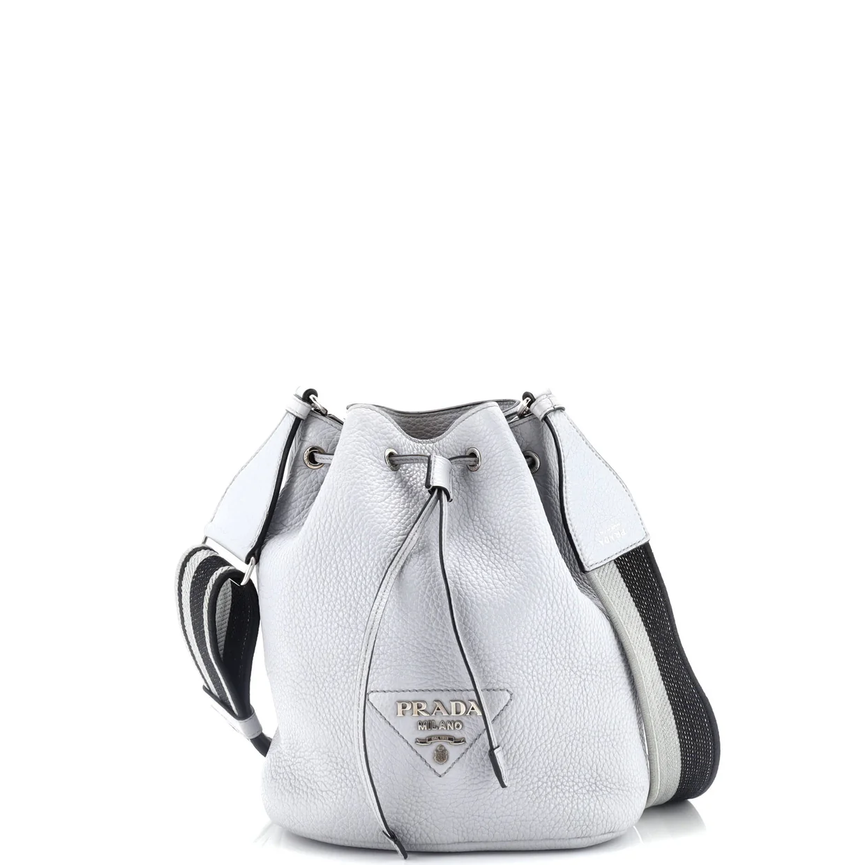 Flou Bucket Bag Vitello Daino Small - Deep Luxury