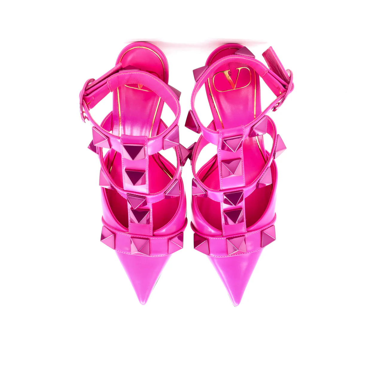 Women's Roman Stud Pumps Leather - Deep Luxury