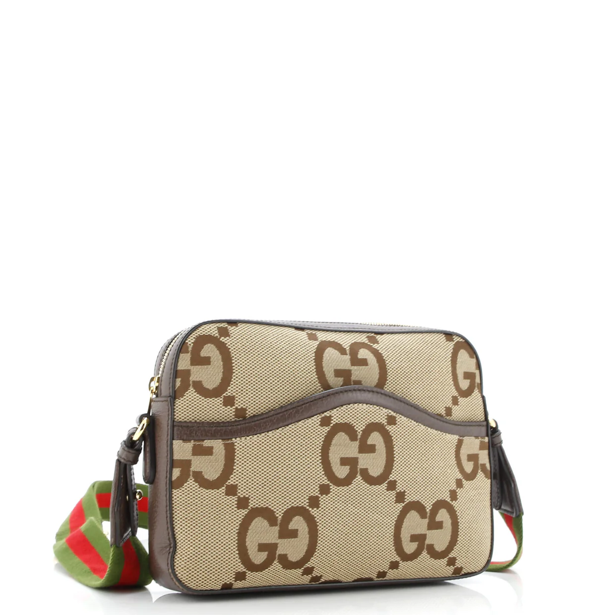 Messenger Bag Jumbo GG Canvas - Deep Luxury