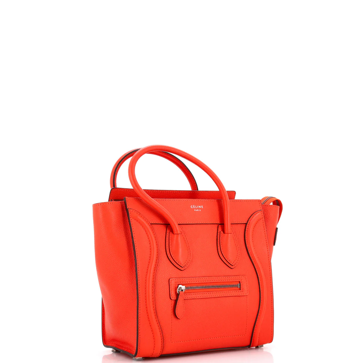 Luggage Bag Grainy Leather Micro - Deep Luxury