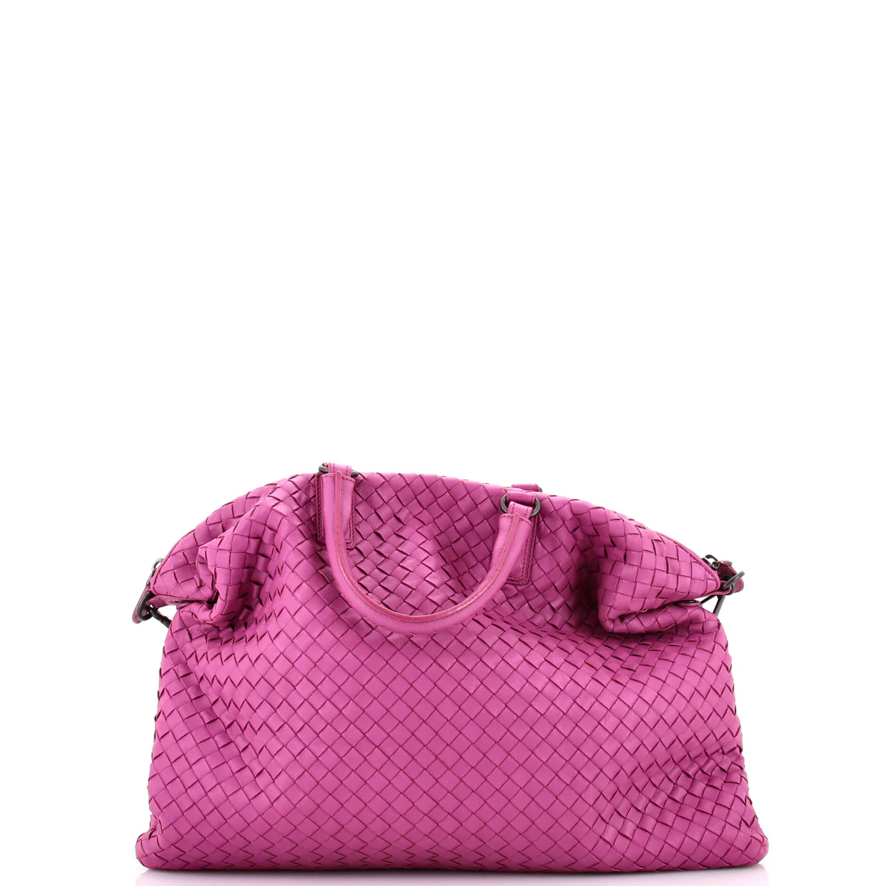 Convertible Satchel Intrecciato Nappa Medium - Deep Luxury