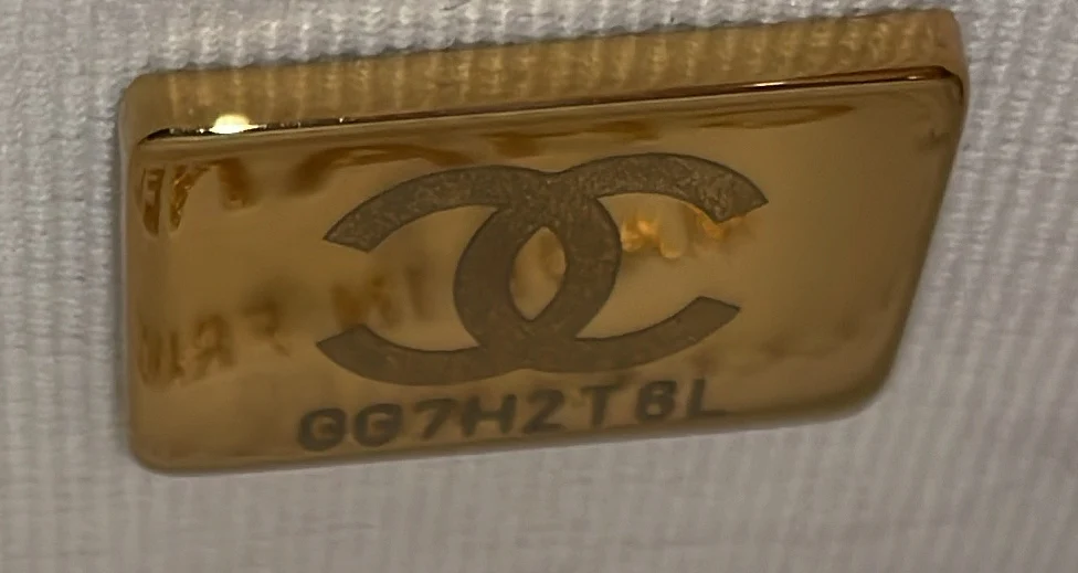 CC Chain Flap Bag Tweed Effect Braided Raffia Mini - Deep Luxury