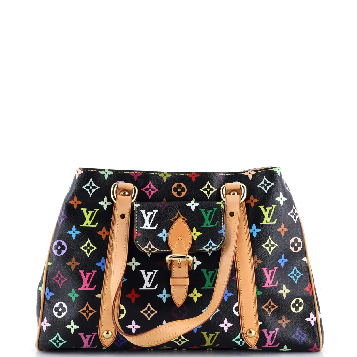 Aurelia Handbag Monogram Multicolor MM - Deep Luxury