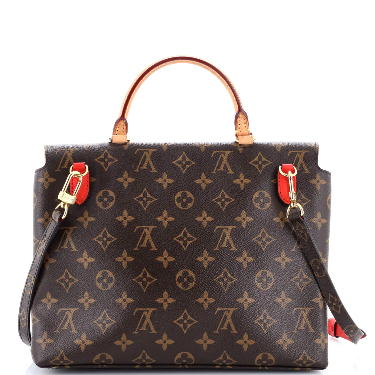 Marignan Handbag Monogram Canvas with Leather - Deep Luxury