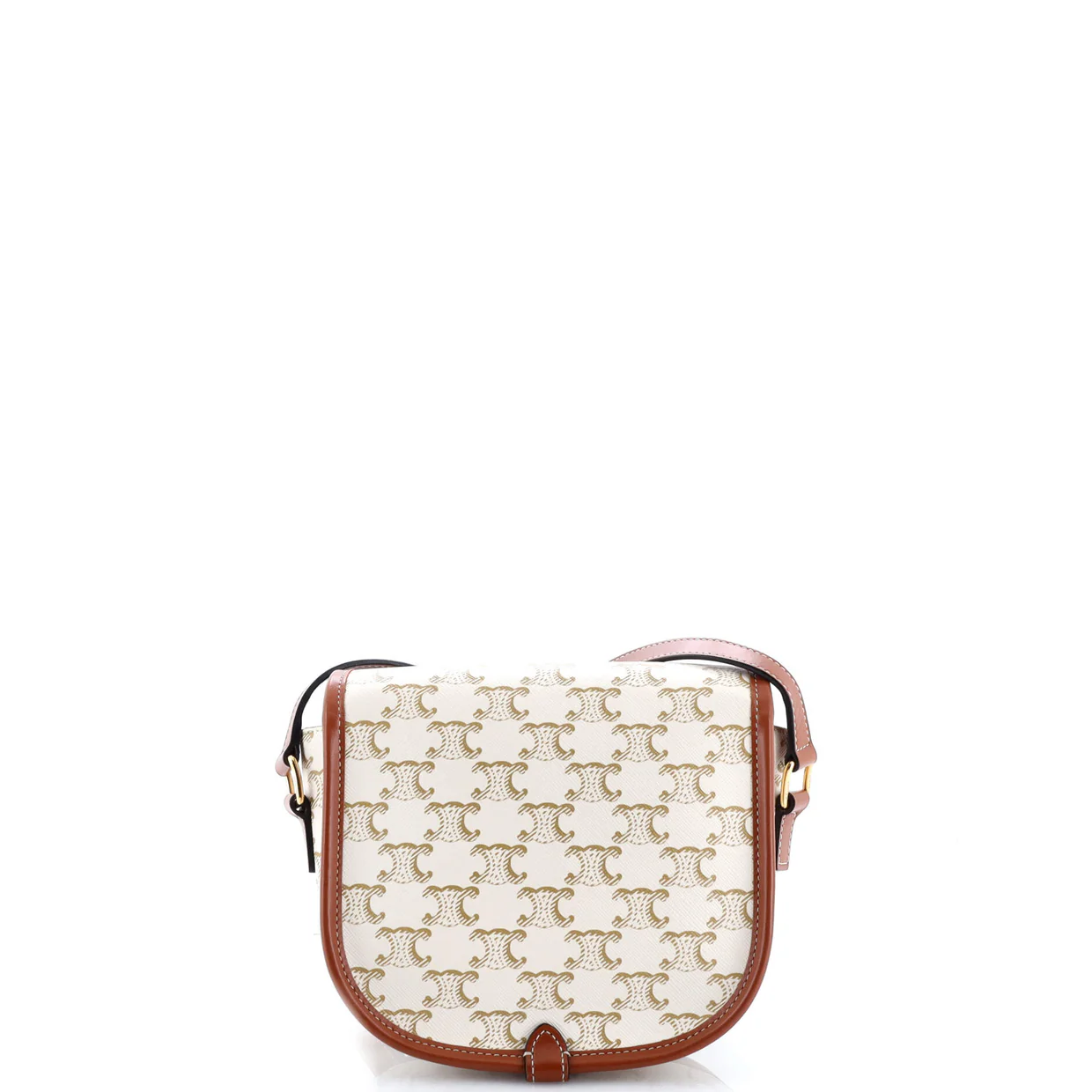 Folco Bag Triomphe Coated Canvas Medium - Deep Luxury