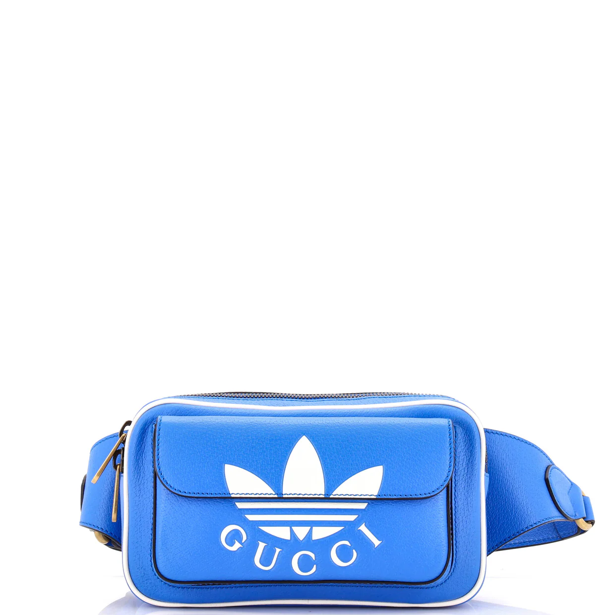 x adidas Zip Belt Bag Leather - Deep Luxury