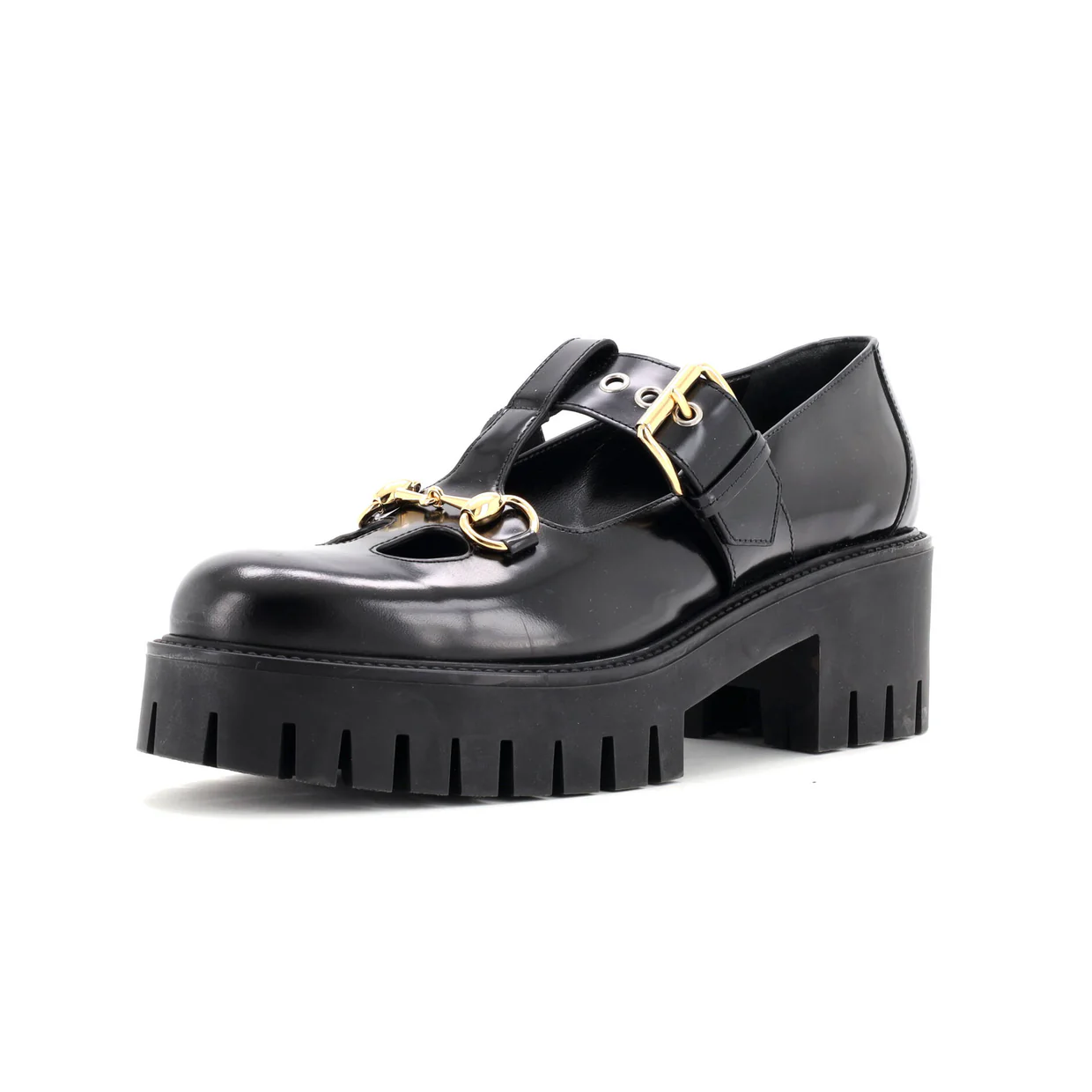 Women's Horsebit Mary Jane Loafers Leather - Deep Luxury