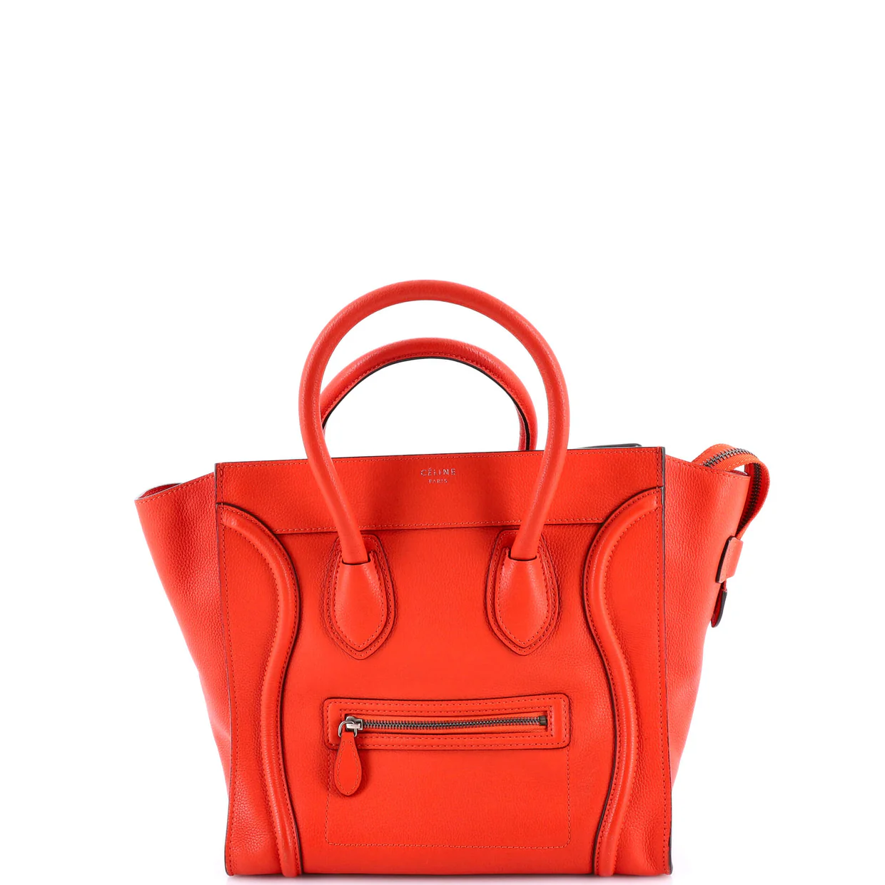 Luggage Bag Grainy Leather Mini - Deep Luxury