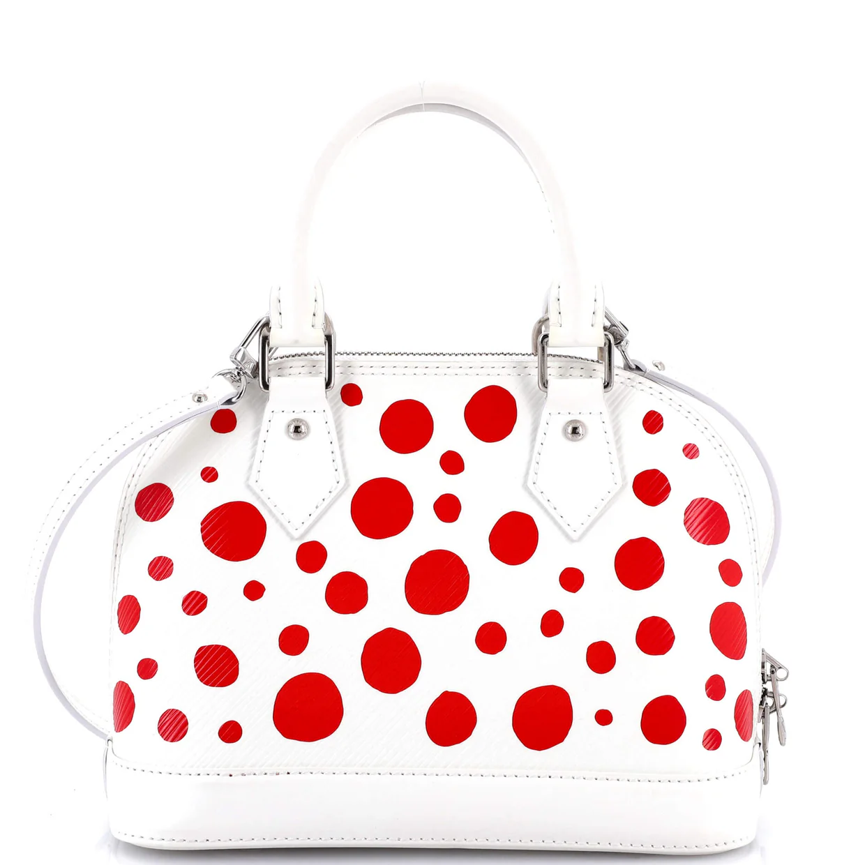 Alma Handbag Yayoi Kusama Infinity Dots Epi Leather BB - Deep Luxury