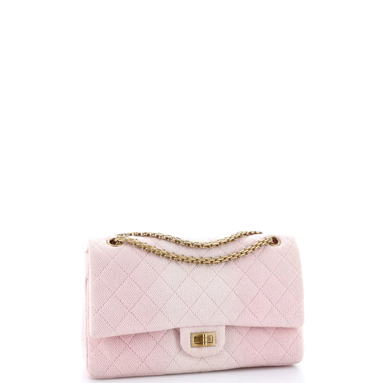 Reissue 2.55 Flap Bag Quilted Ombre Denim 225 - Deep Luxury