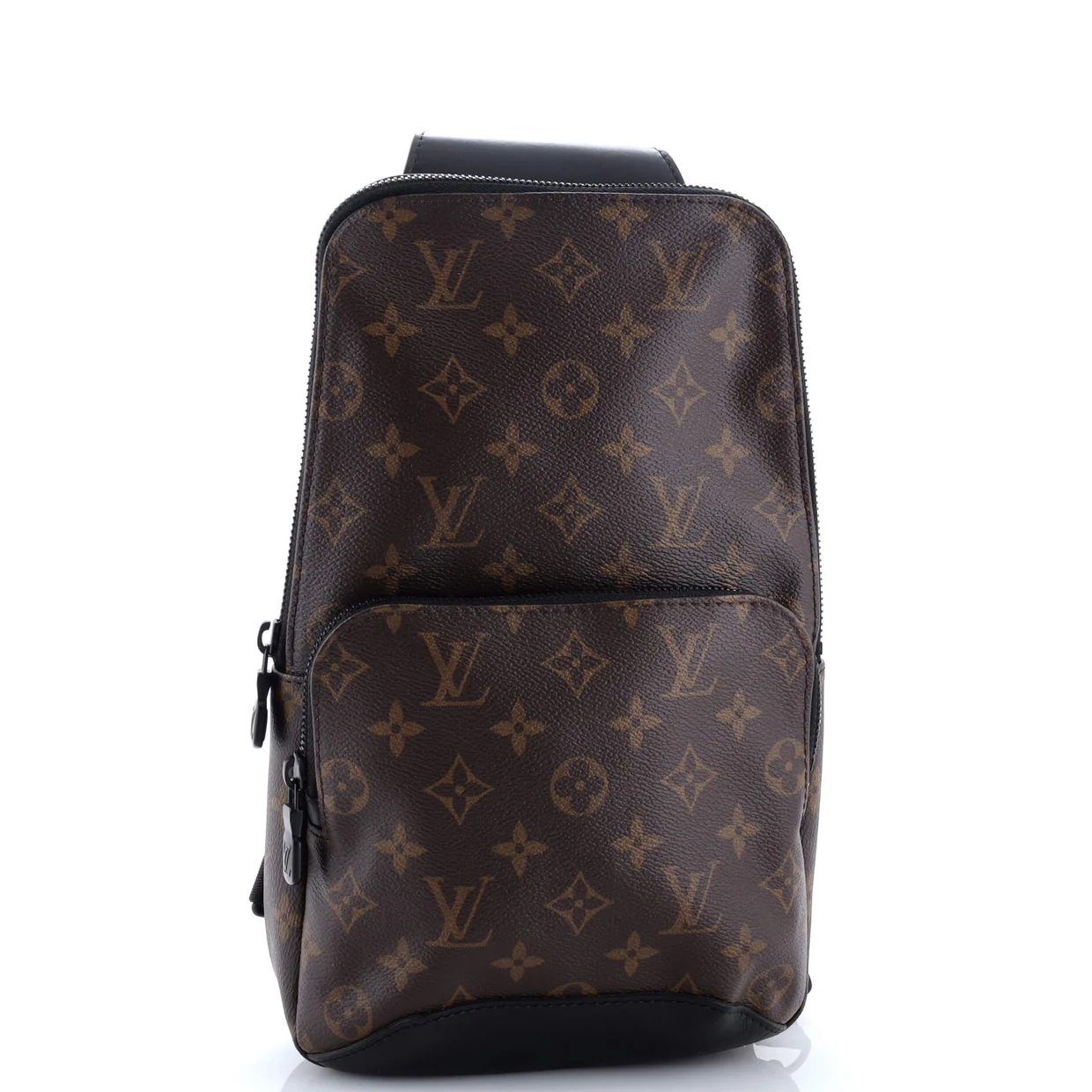 Avenue Sling Bag Macassar Monogram Canvas - Deep Luxury