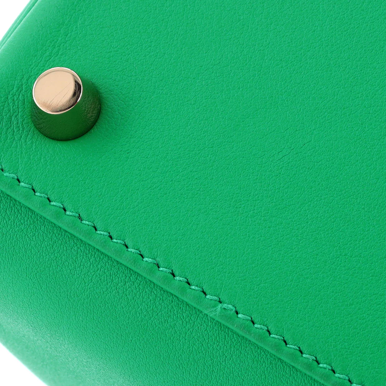 Kelly Handbag Menthe Swift with Gold Hardware 25 - Deep Luxury