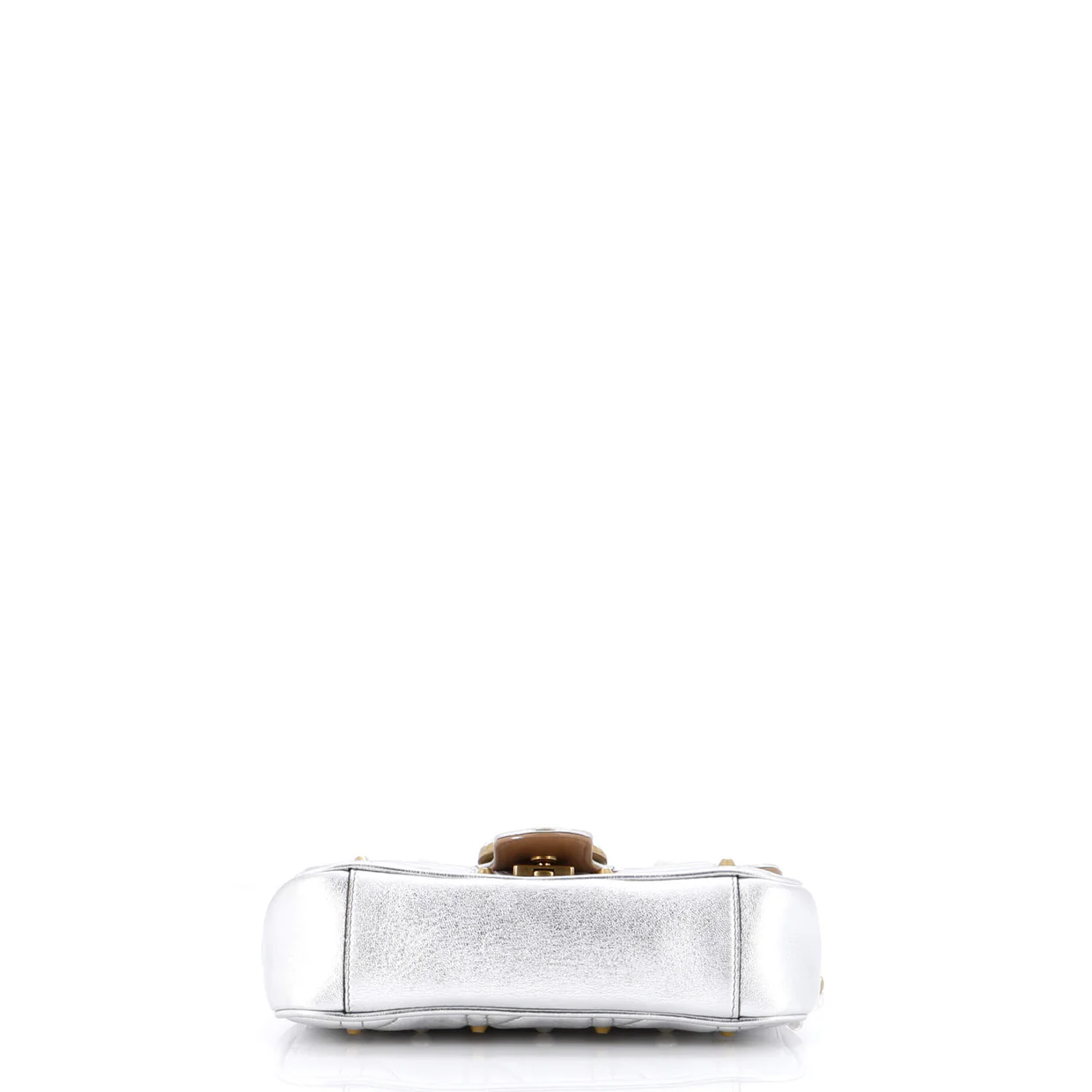 Pearly GG Marmont Flap Bag Embellished Matelasse Leather Mini - Deep Luxury