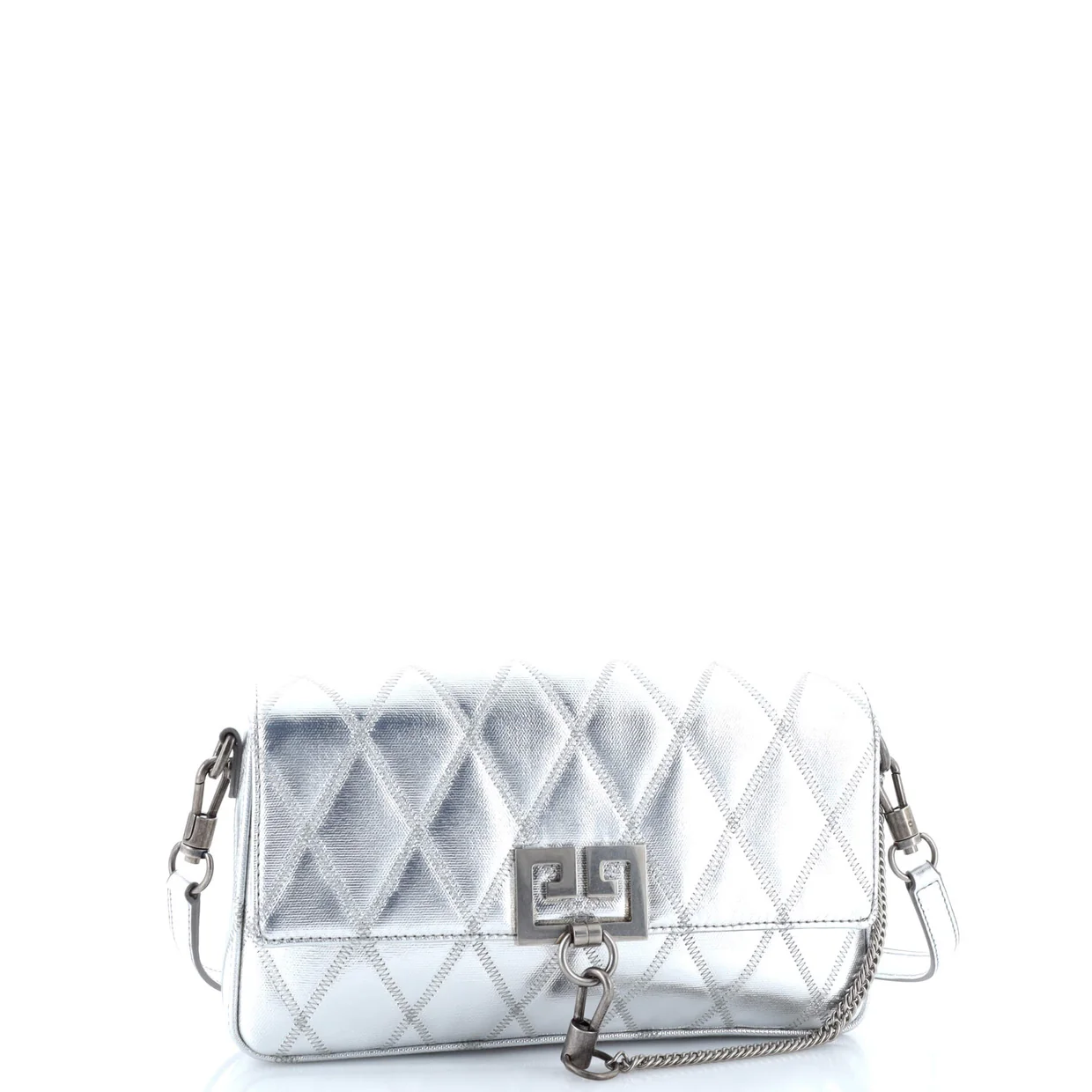 Charm Shoulder Bag Quilted Leather Medium - Deep Luxury