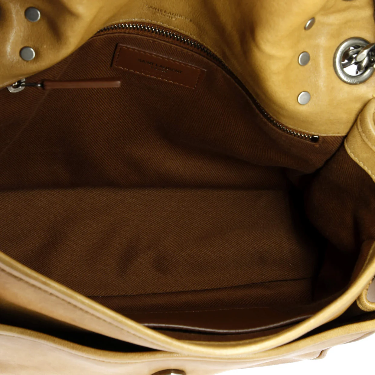 Niki Chain Flap Bag Studded Leather Medium - Deep Luxury