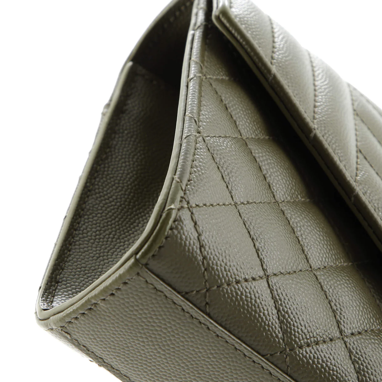 Classic Monogram Envelope Satchel Mixed Matelasse Leather Small - Deep Luxury