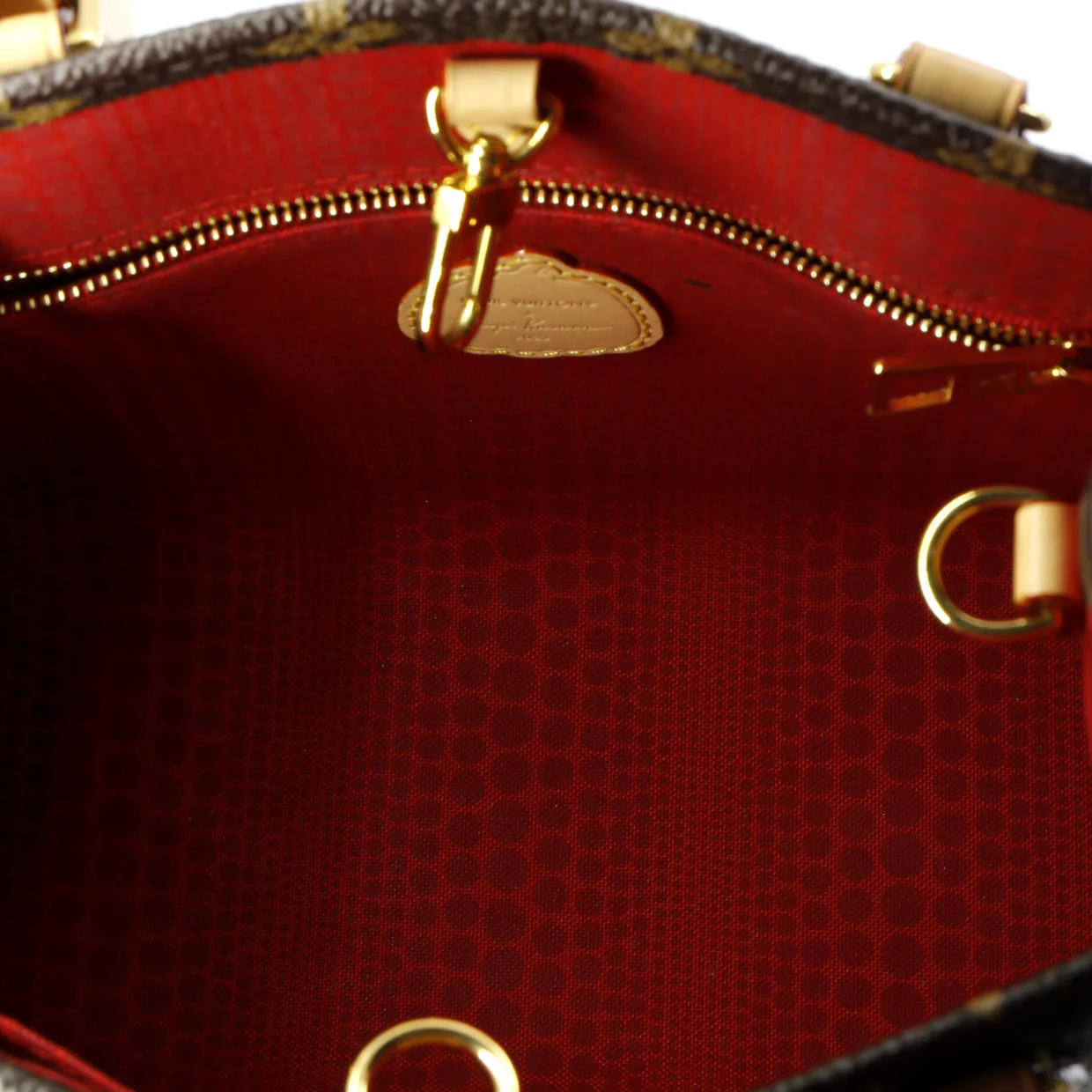 OnTheGo Tote Yayoi Kusama Painted Dots Monogram Canvas PM - Deep Luxury