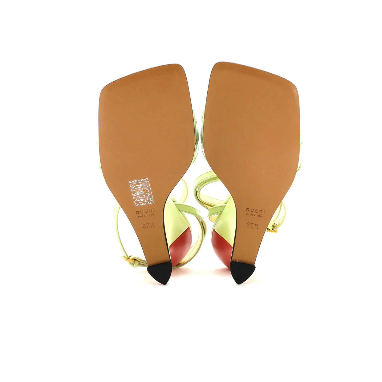 Women's Snake Head Wedge Sandals Leather - Deep Luxury