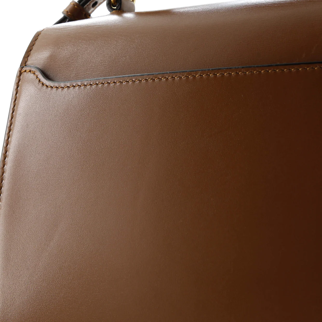 Cassandra Top Handle Bag Leather and Suede Mini - Deep Luxury