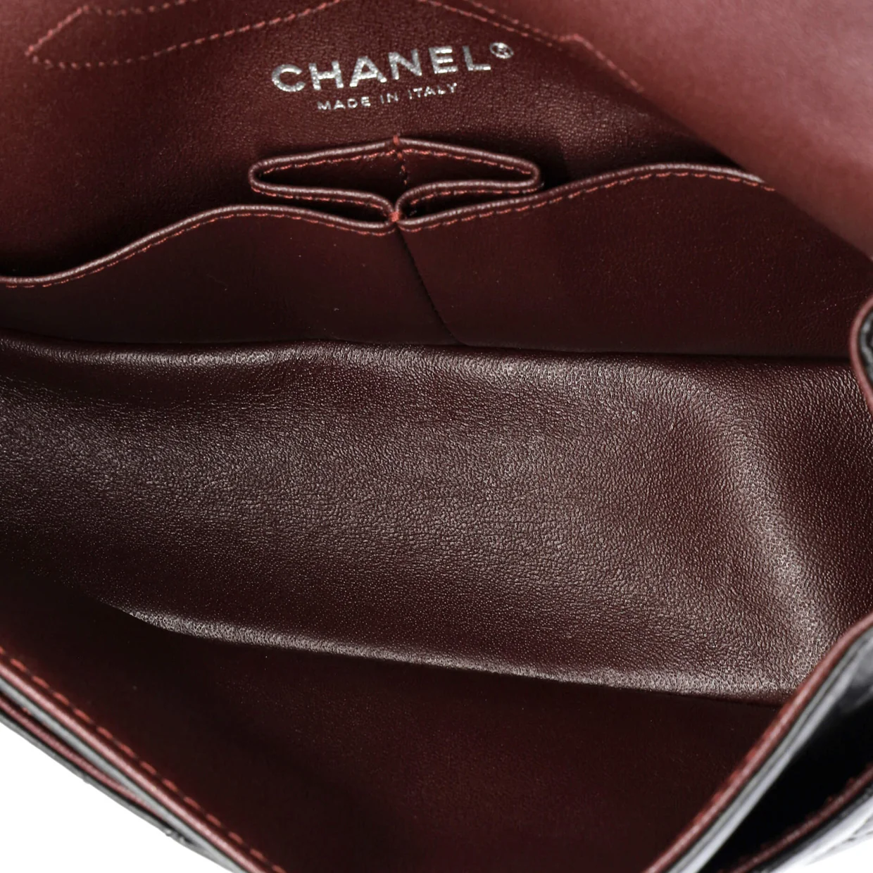 Space Charms Reissue 2.55 Flap Bag Quilted Aged Calfskin 225 - Deep Luxury