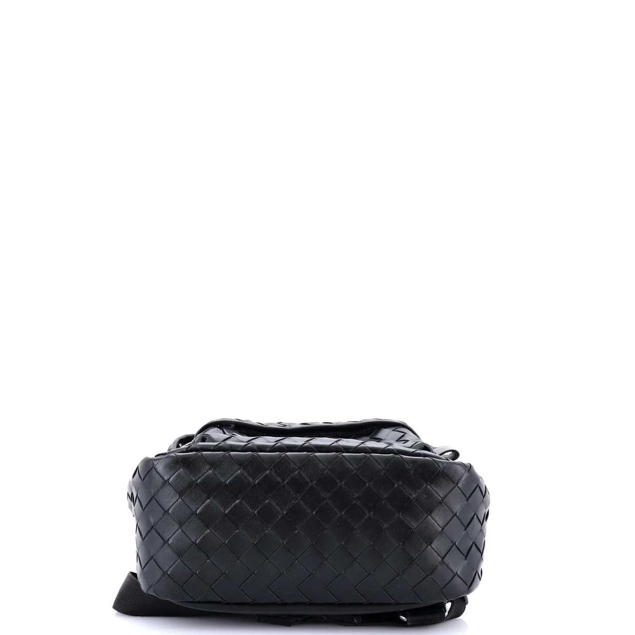 Front Pocket Weave Backpack Intrecciato Nappa Medium - Deep Luxury