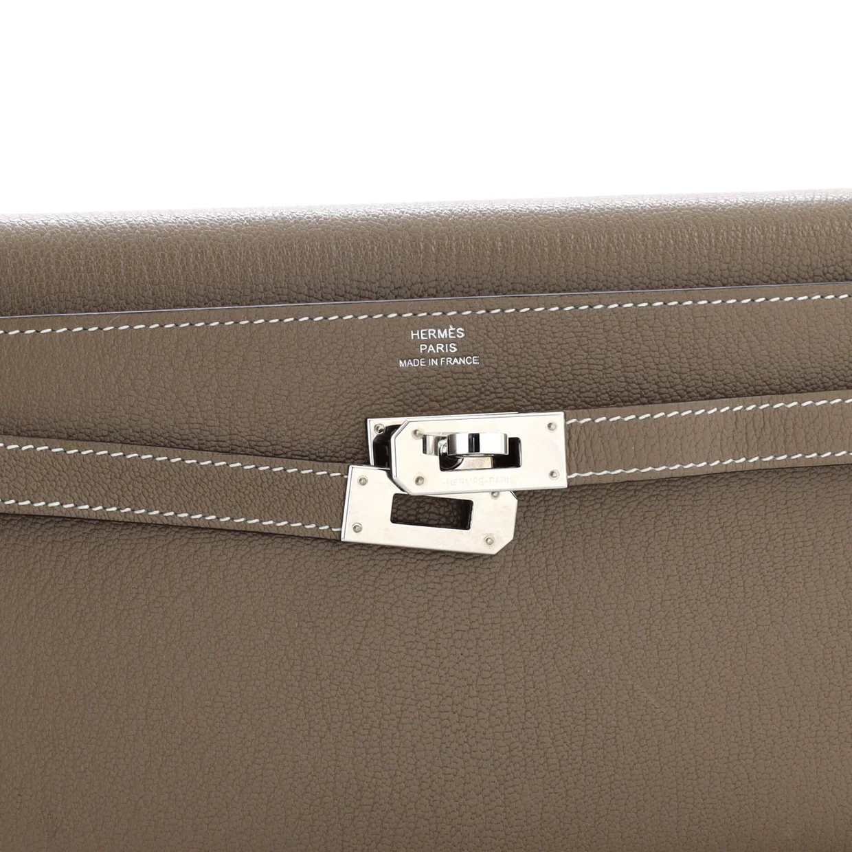 Kelly To Go Wallet Chevre Mysore - Deep Luxury