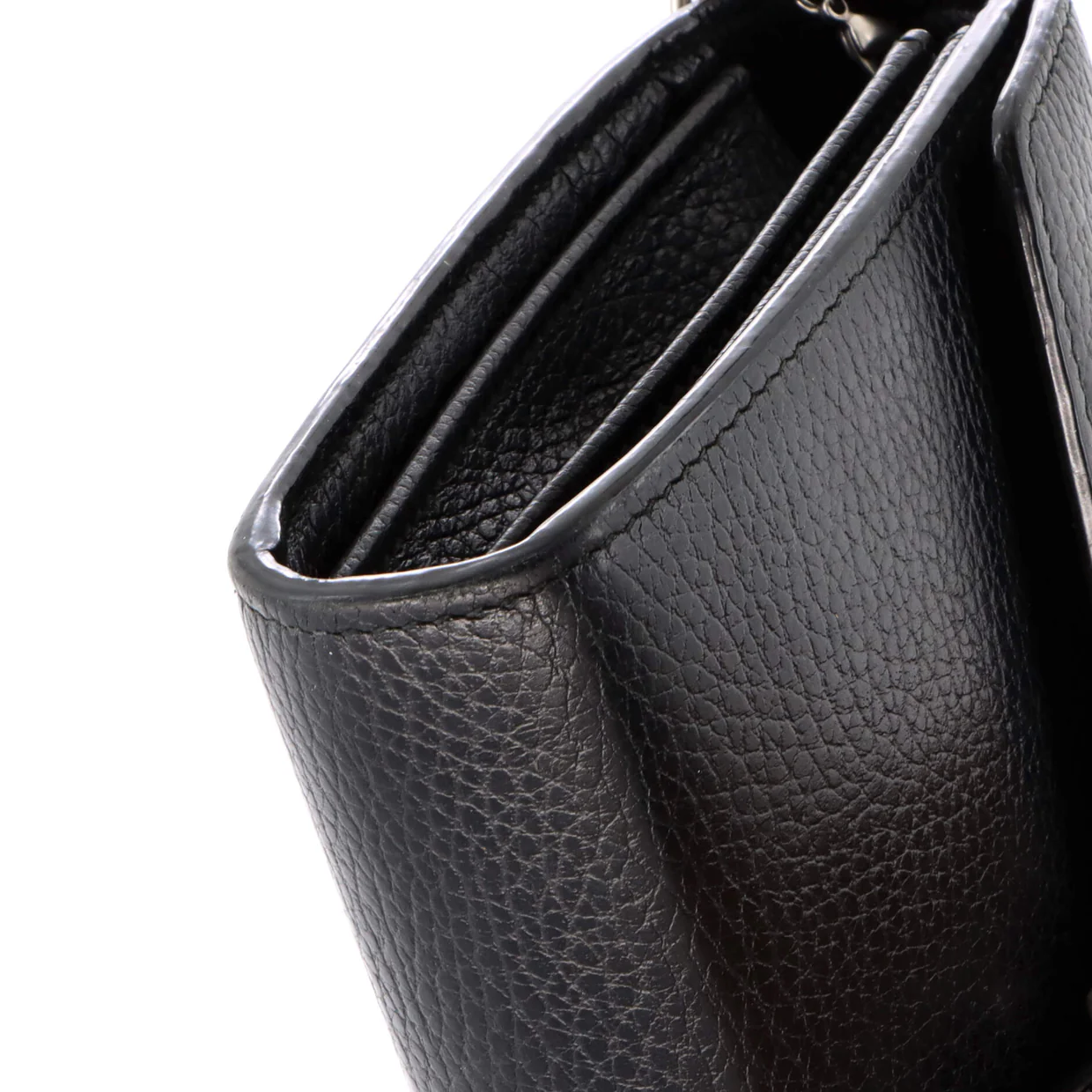 Dionysus Chain Wallet Leather with Embellished Detail Small - Deep Luxury