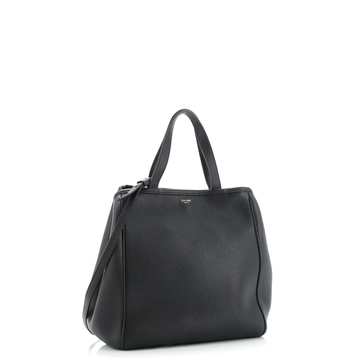 Folded Cabas Leather Small - Deep Luxury