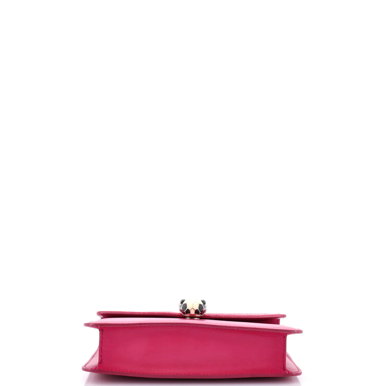 Serpenti Forever Square Shoulder Bag Leather and Stingray Small - Deep Luxury
