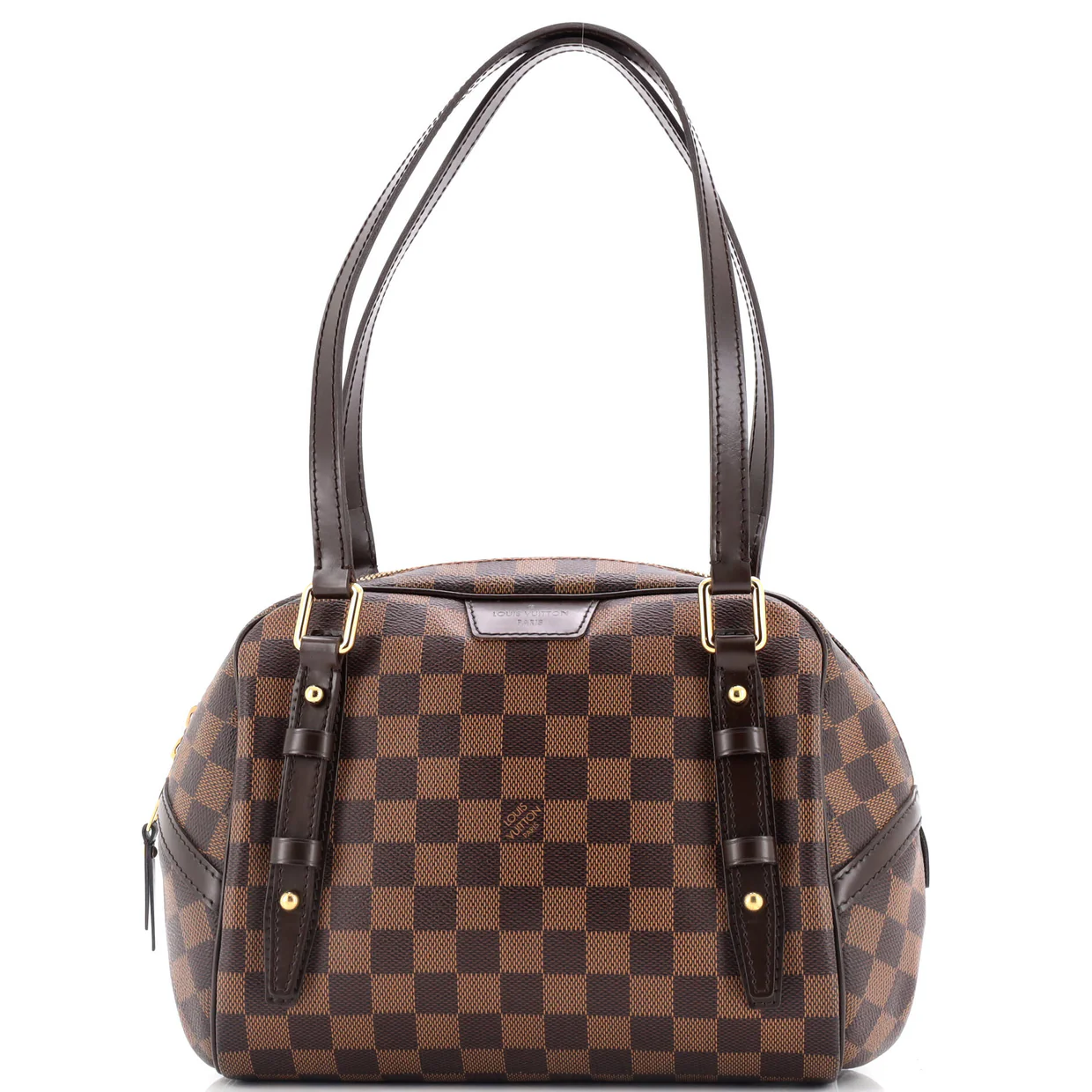 Rivington Satchel Damier PM - Deep Luxury