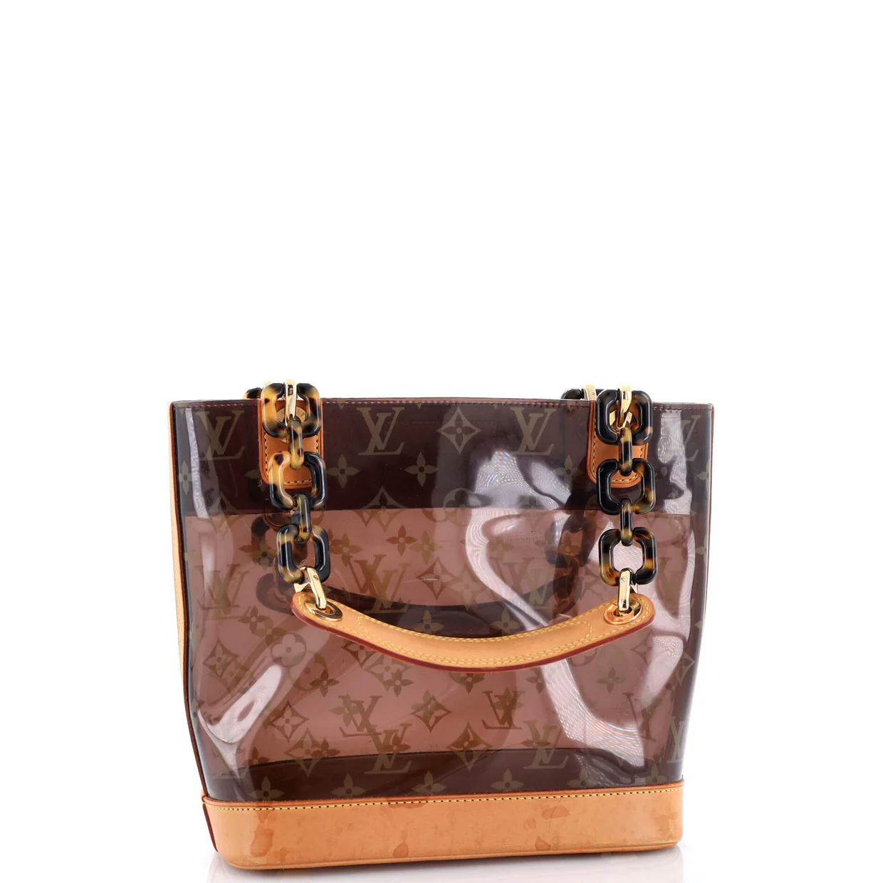 Sac Ambre Handbag Monogram Vinyl PM - Deep Luxury
