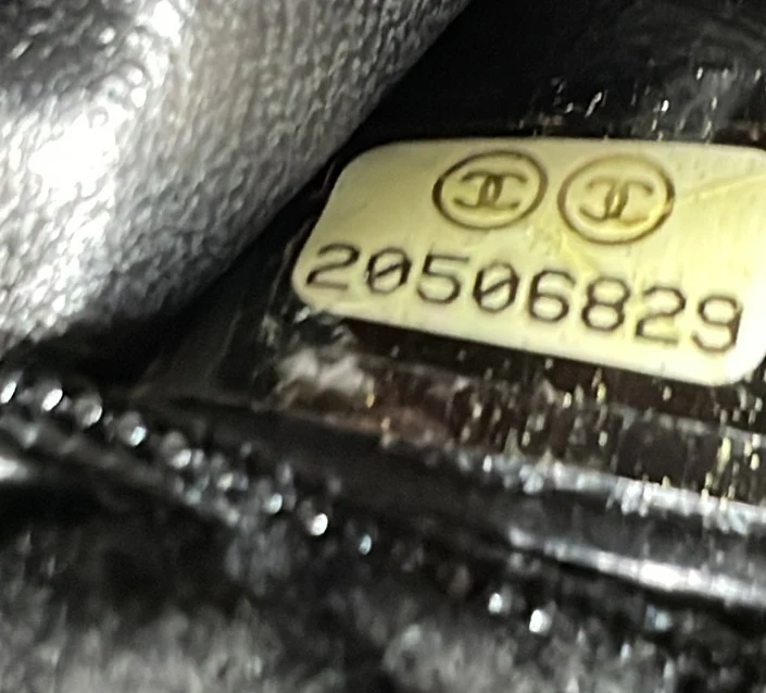 CC Chain Flap Bag Pearl Embellished Shearling Medium - Deep Luxury