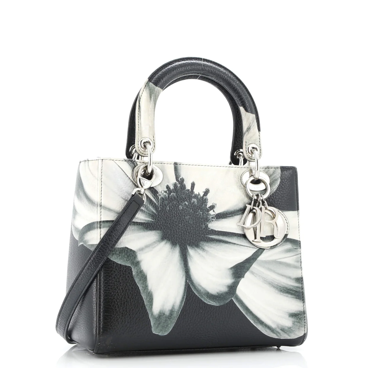 Lady Dior Bag Printed Leather Medium - Deep Luxury