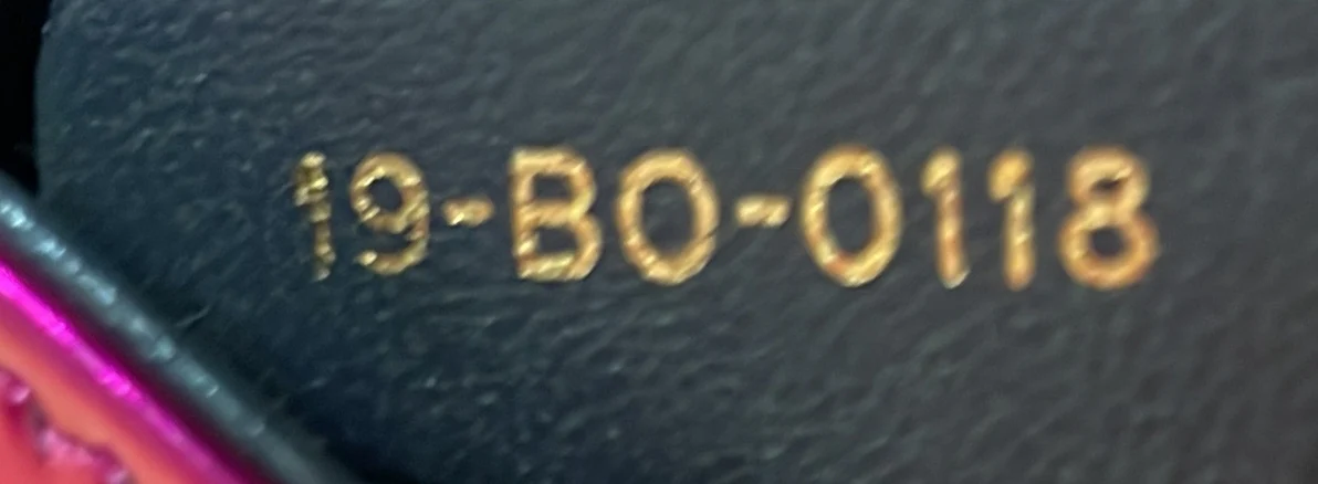 Diorama Wallet on Chain Cannage Embossed Calfskin - Deep Luxury