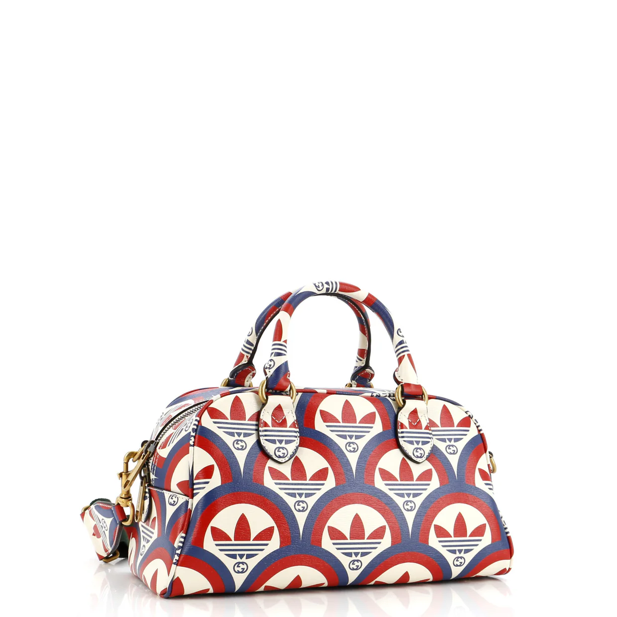 x adidas Duffle Bag Printed Leather Mini - Deep Luxury