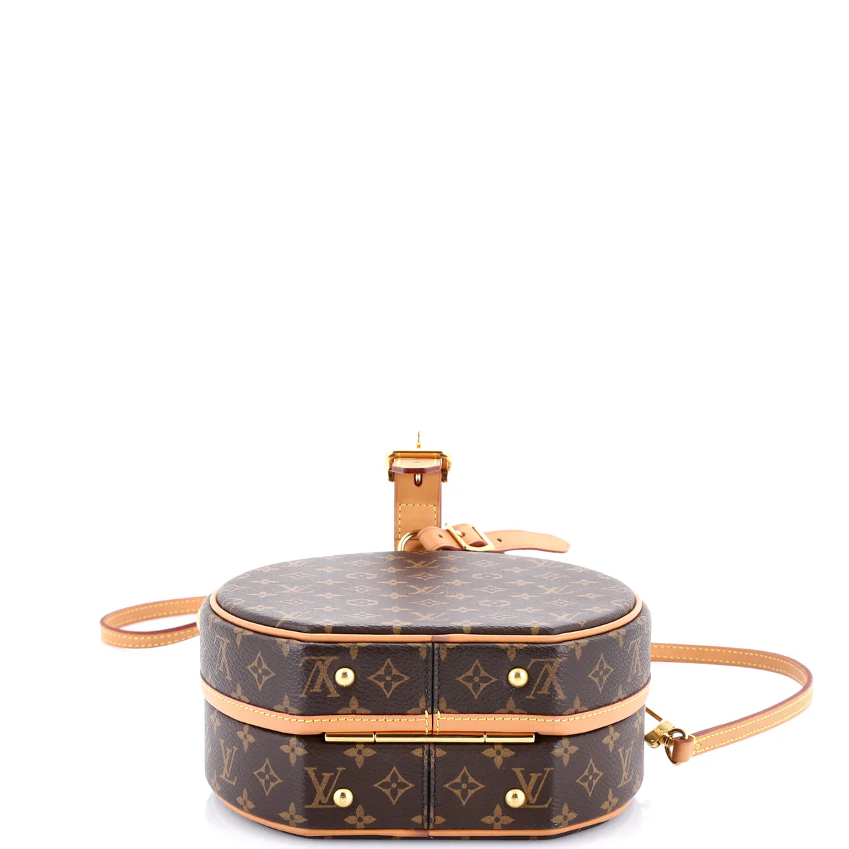 Petite Boite Chapeau Bag Monogram Canvas - Deep Luxury