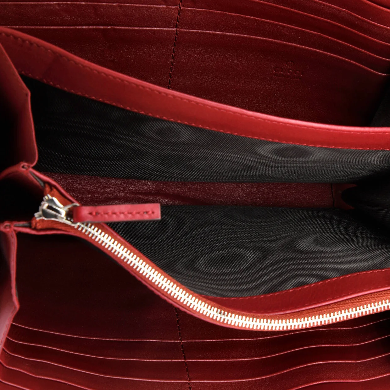 Dionysus Chain Wallet GG Velvet Small - Deep Luxury