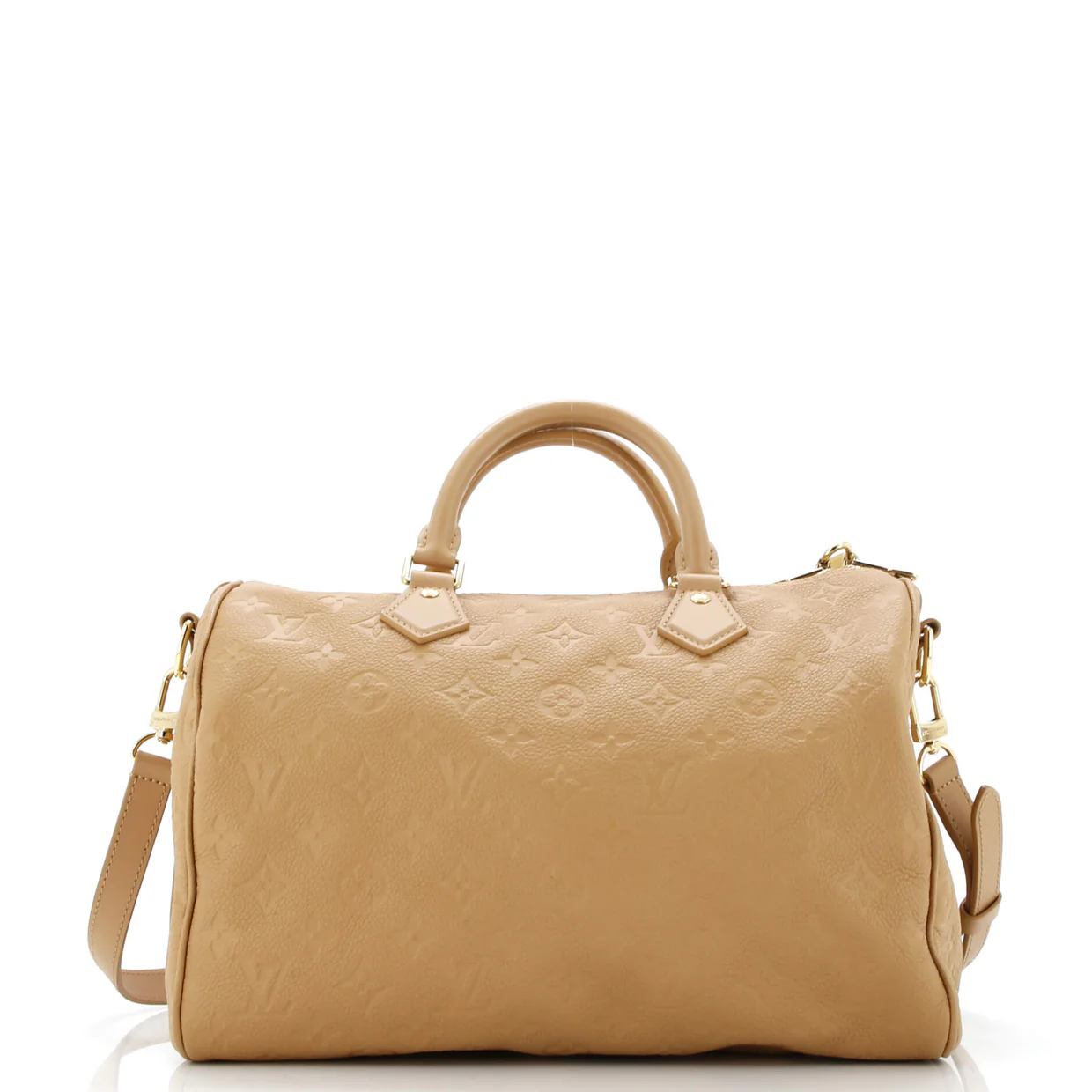 Speedy Soft Bandouliere Bag Monogram Empreinte Leather 30 - Deep Luxury
